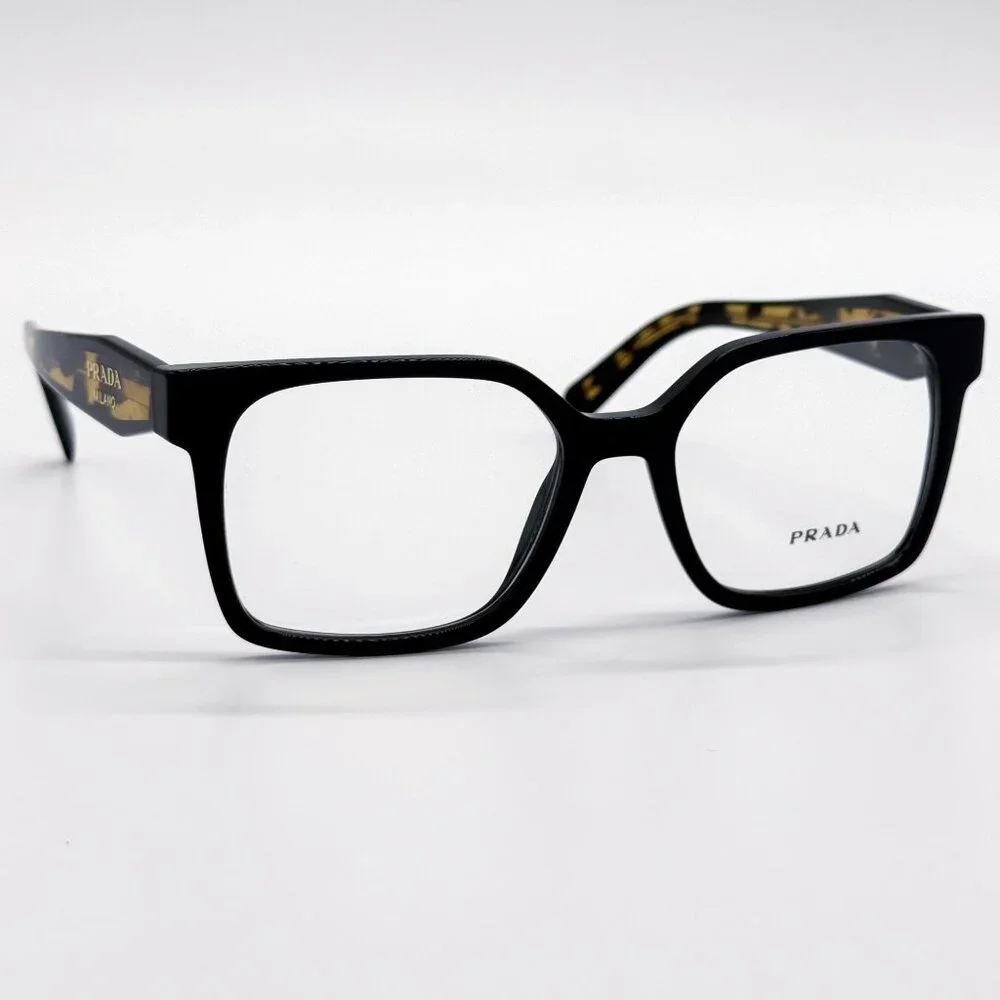 NEW PRADA EYEGLASSES PRB03V 3891O1 BLACK HAVANA WOMEN PR B03V 3891O1 VPR B03